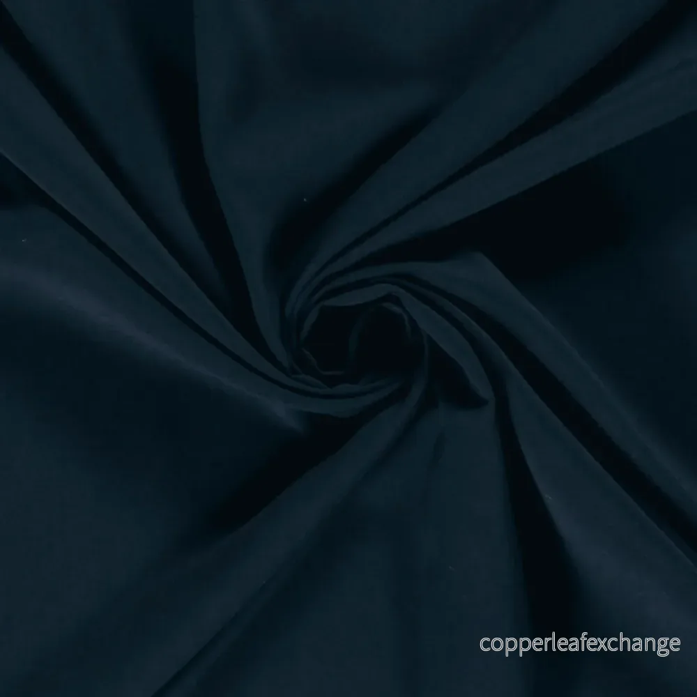 Bamboo – Poplin – Navy Blue – 008
