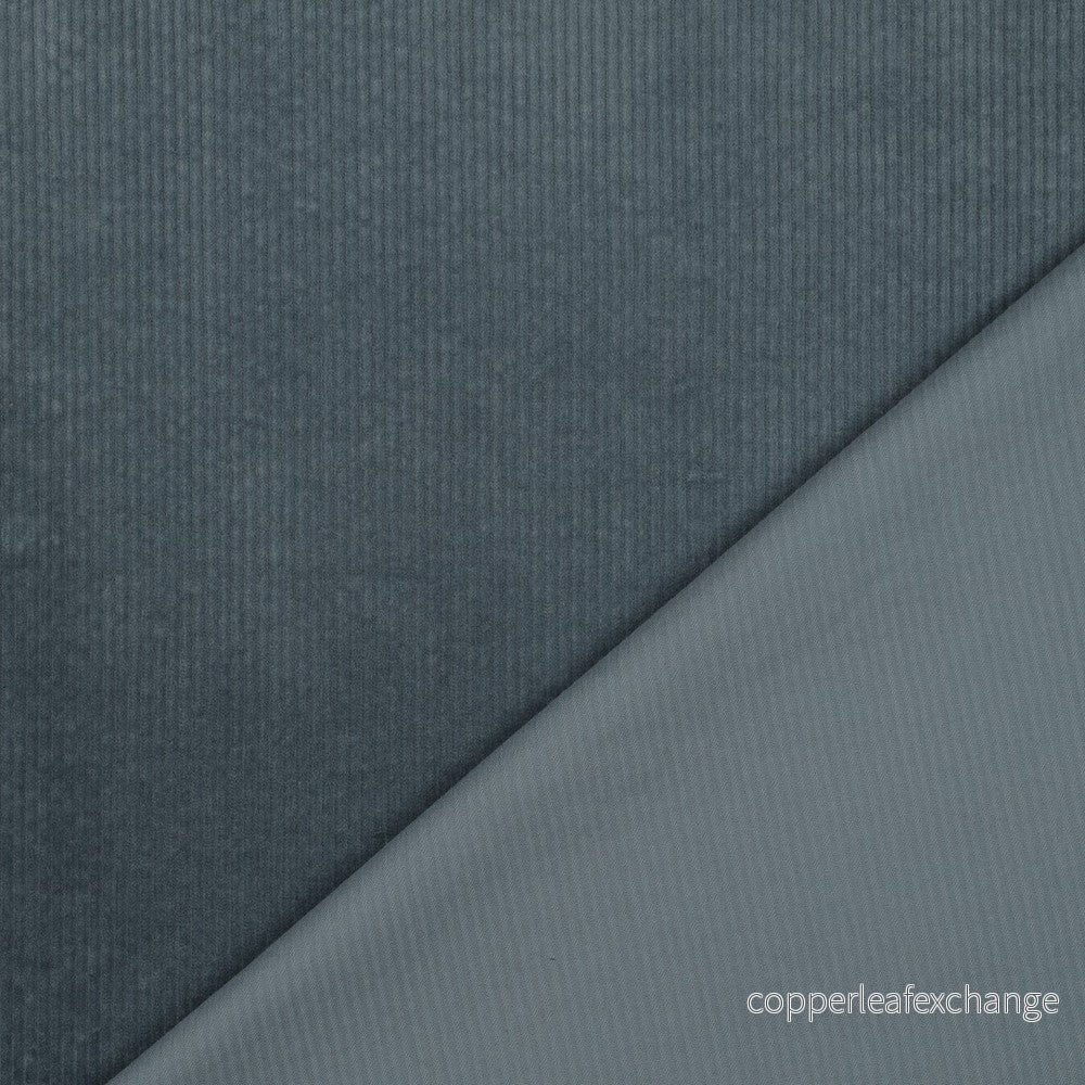 Manchester - Stretch - Washed Corduroy - Gray blue - 012 - Bild 3