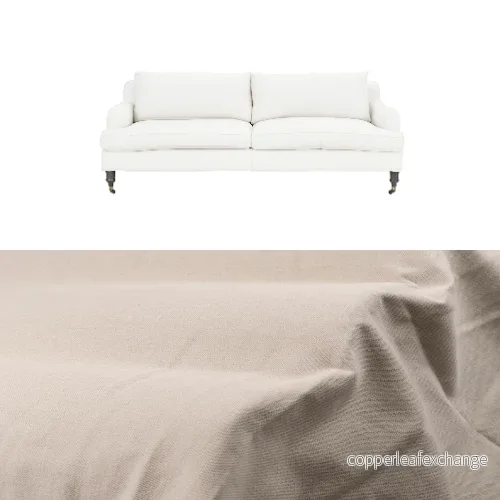 Klädsel till soffa Fogia Edward 2.5 sits svängd Tyg Caleido