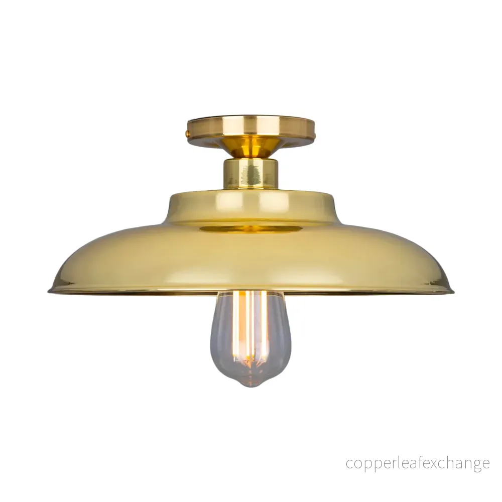 TELAL - Industrial Factory Flush Ceiling Light - Bild 3