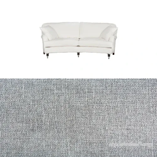 Klädsel till soffa Englesson Howard 3-sits medium svängd Tyg Linea - Bild 3