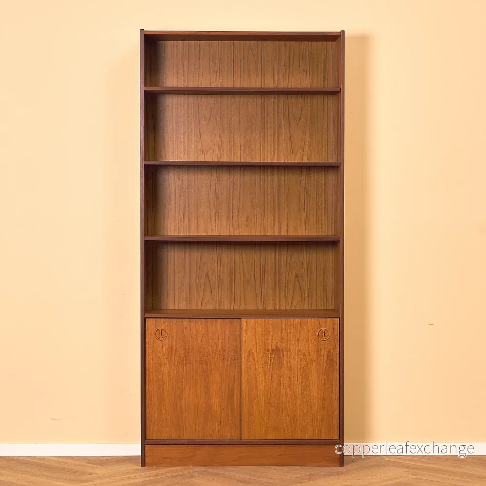 Danskt bokhylla i teak Danskt bokhylla i teak