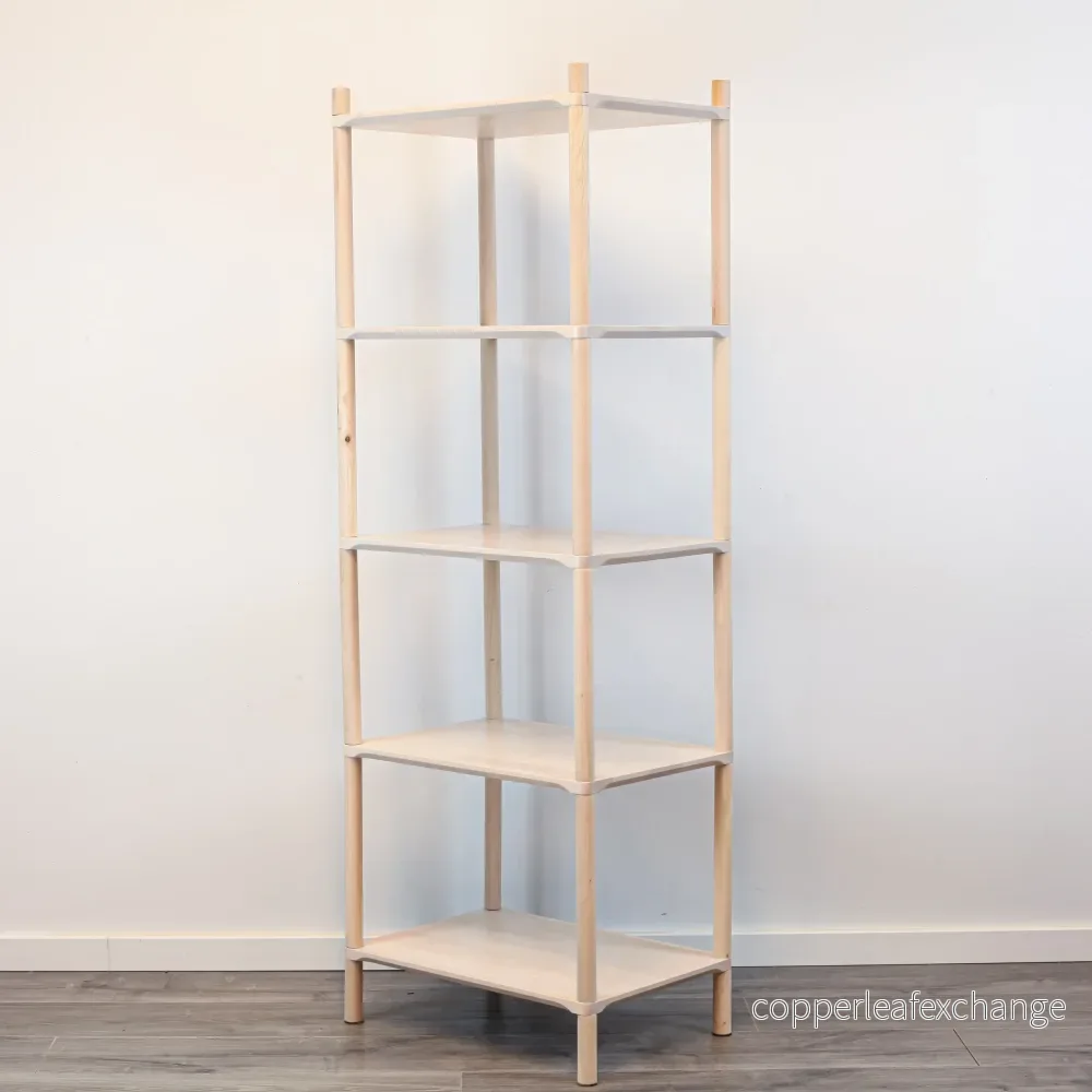 Montessori-inspirerad trähylla liten, 5 hyllor - Bild 2