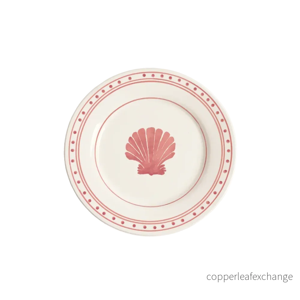 Shell Assiett Rosa