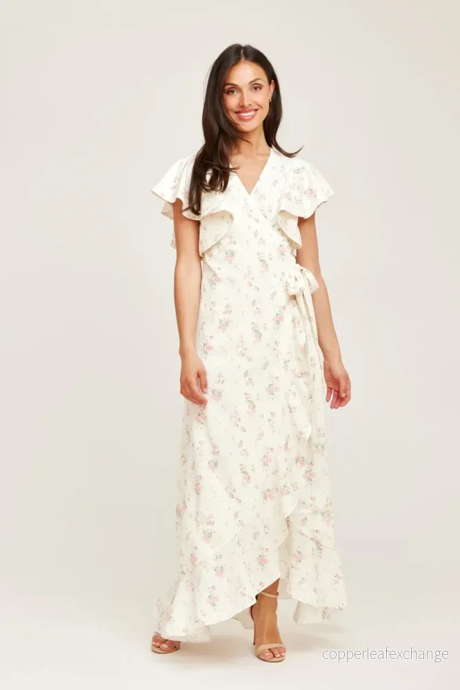 Dry Lake Shauni Dress Pink Flowers