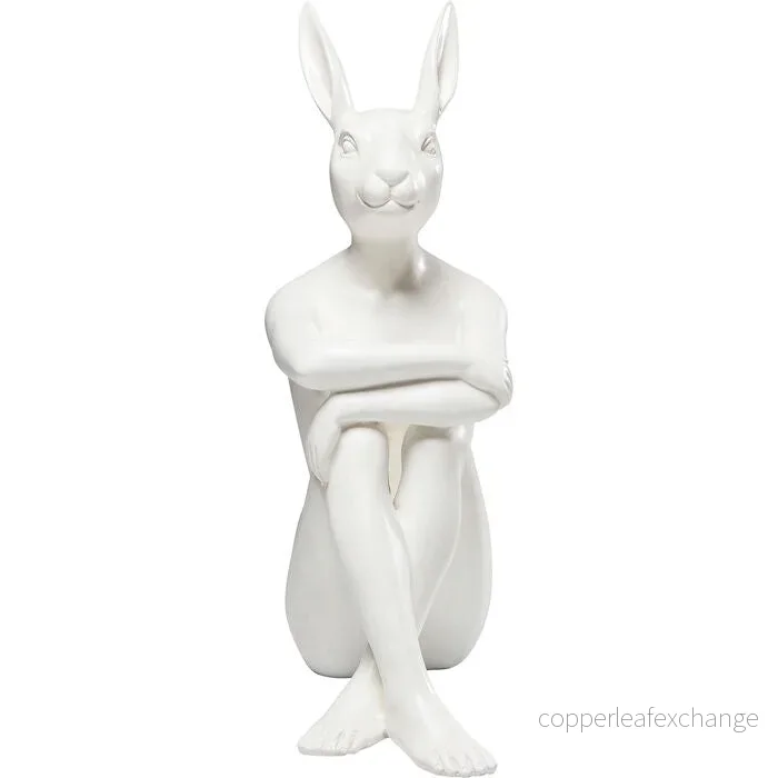 KARE dekorativ figurin RABBIT vit - Bild 2