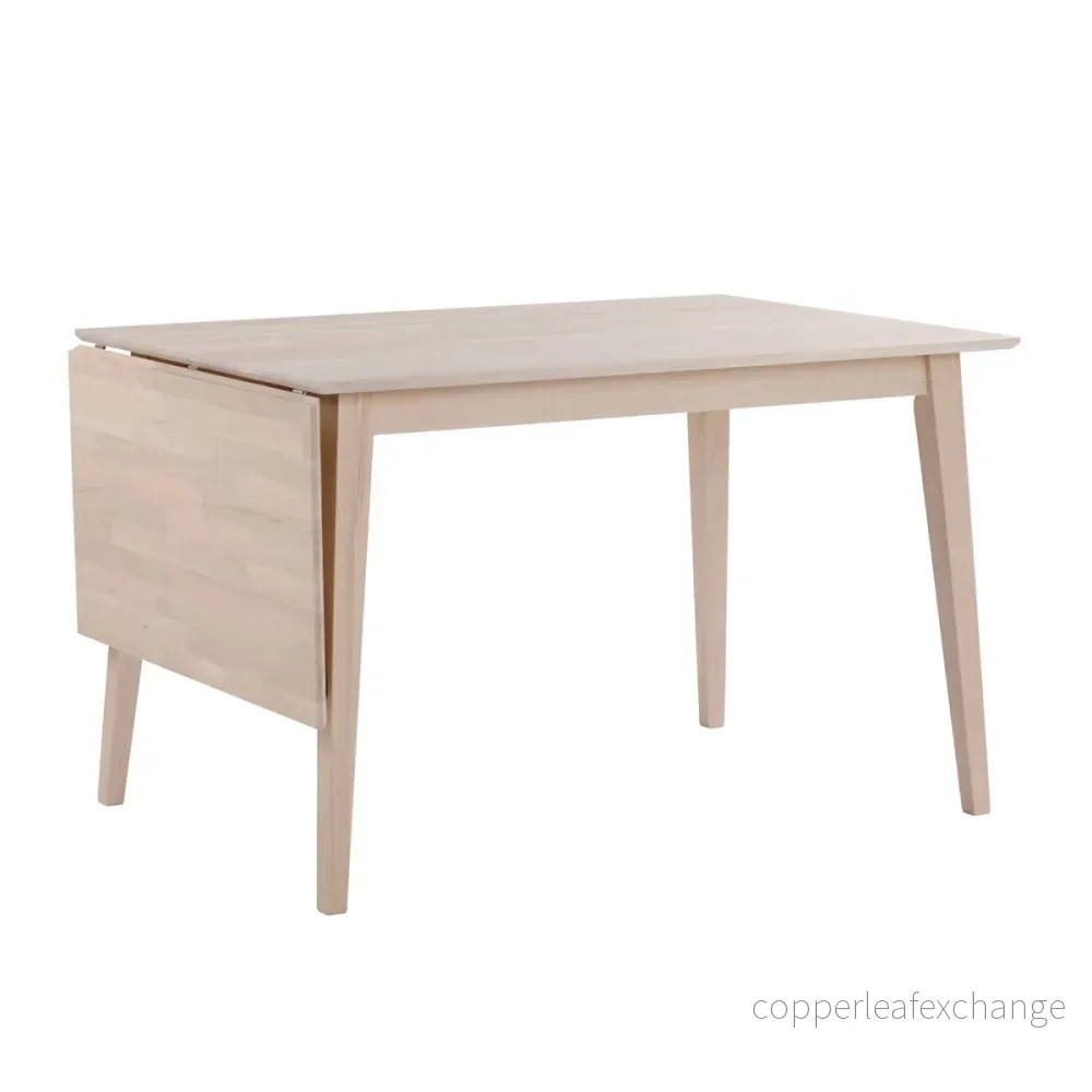 Klaffbord Filippa 120 x 80 cm, vitpigmenterad ek Klaffbord Filippa 120 x 80 cm, vitpigmenterad ek
