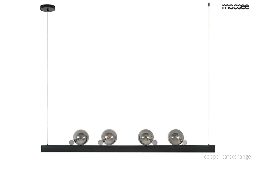 Taklampa MOOSEE – LINEAL, svart Taklampa MOOSEE – LINEAL, svart