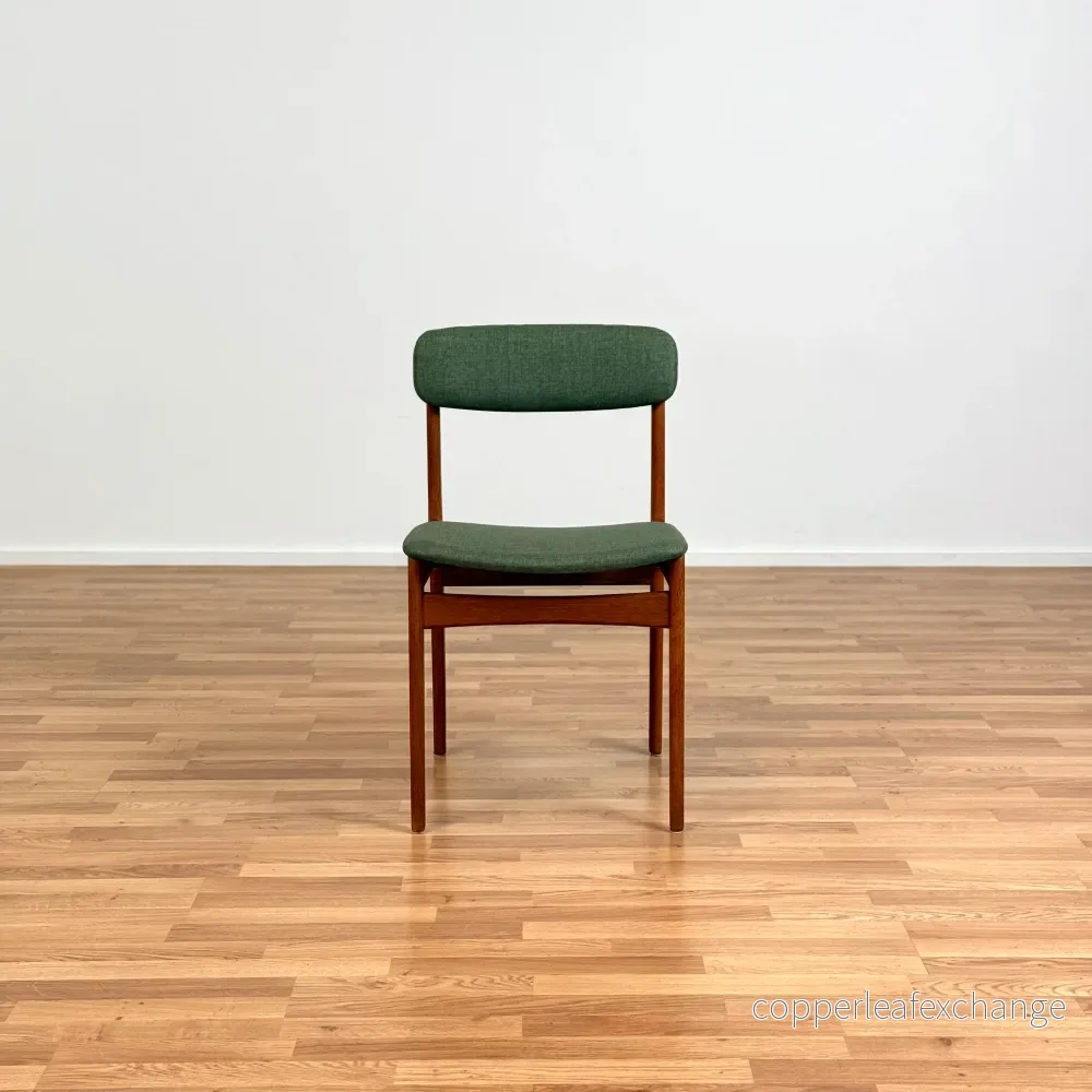Set om 6 matstolar i teak, av B. Rasmussen för Thorso Mobelfabrik, 1950-60-tal, Danmark - Bild 3