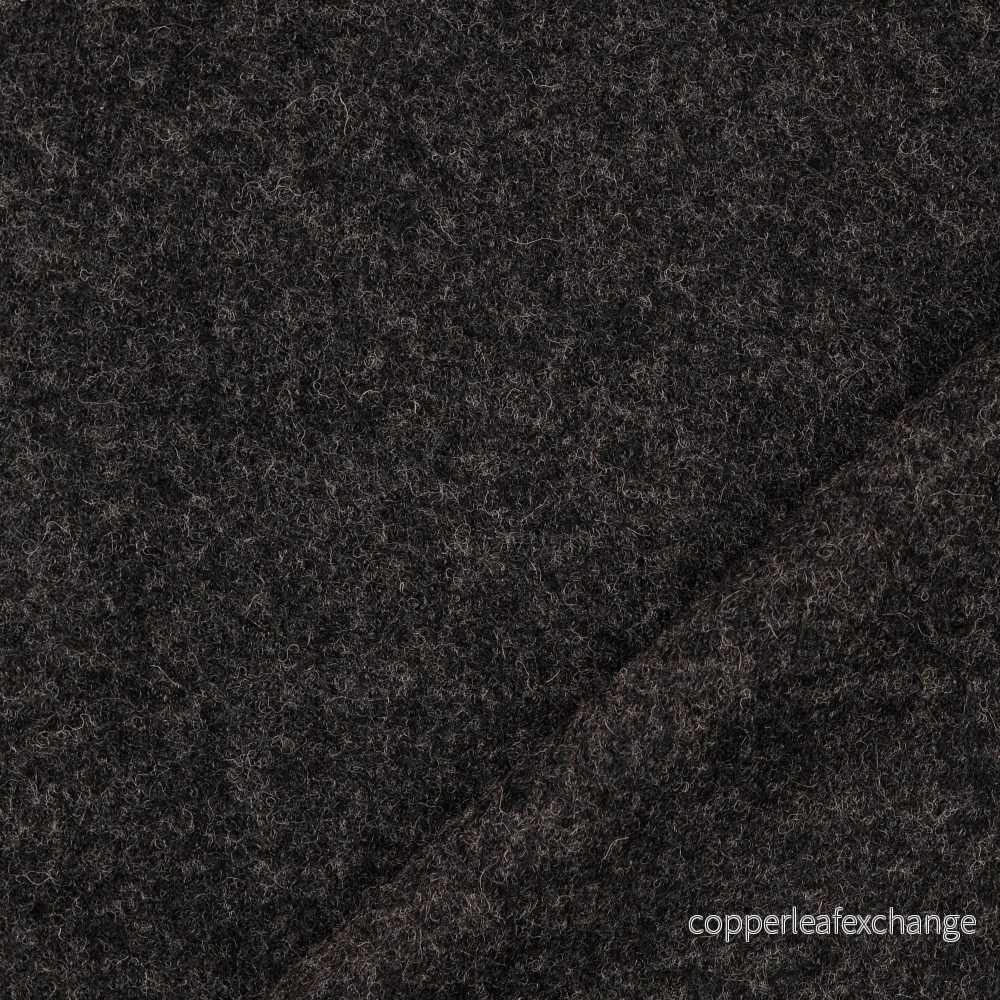 Boiled Wool - Walkloden - Melange - Dark Gray - 5001 - Bild 2