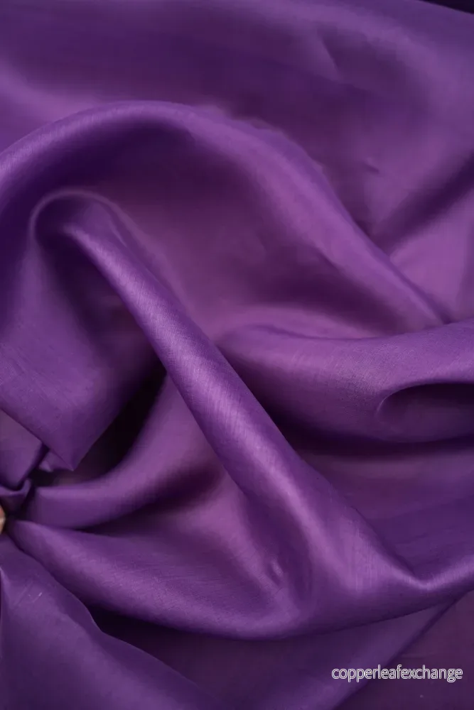 Silk – Organza – Fine thread – Northern lights – Purple Silk – Organza – Fine thread – Northern lights – Purple