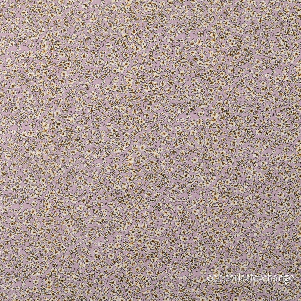Cotton – Patterned – Poplin – Floral – Purple – 16.003 Cotton – Patterned – Poplin – Floral – Purple – 16.003