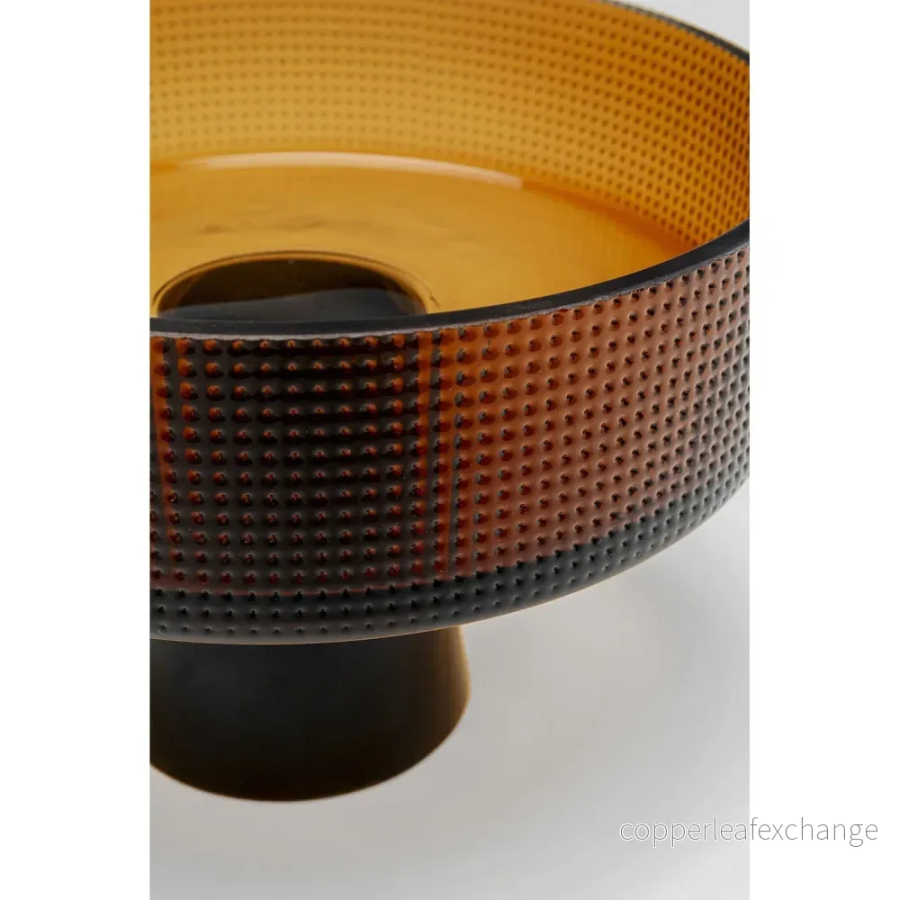 Fruktskål KARE - ENIGMA 17 cm brun - Bild 2