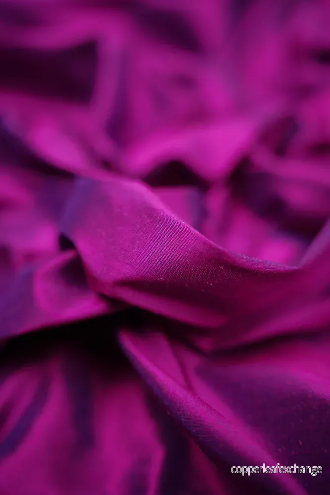Deadstock - Thai Silk - Multicolor - Blue, Magenta - DST8 - Bild 2