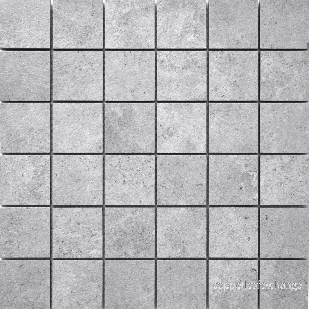 Klinker EcoStone Indoor Mosaik Lime Grey Klinker EcoStone Indoor Mosaik Lime Grey