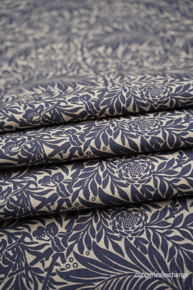 Jugend – Patterned – Upholstery fabric – Curtain fabric – Nature’s Cradle – Blue