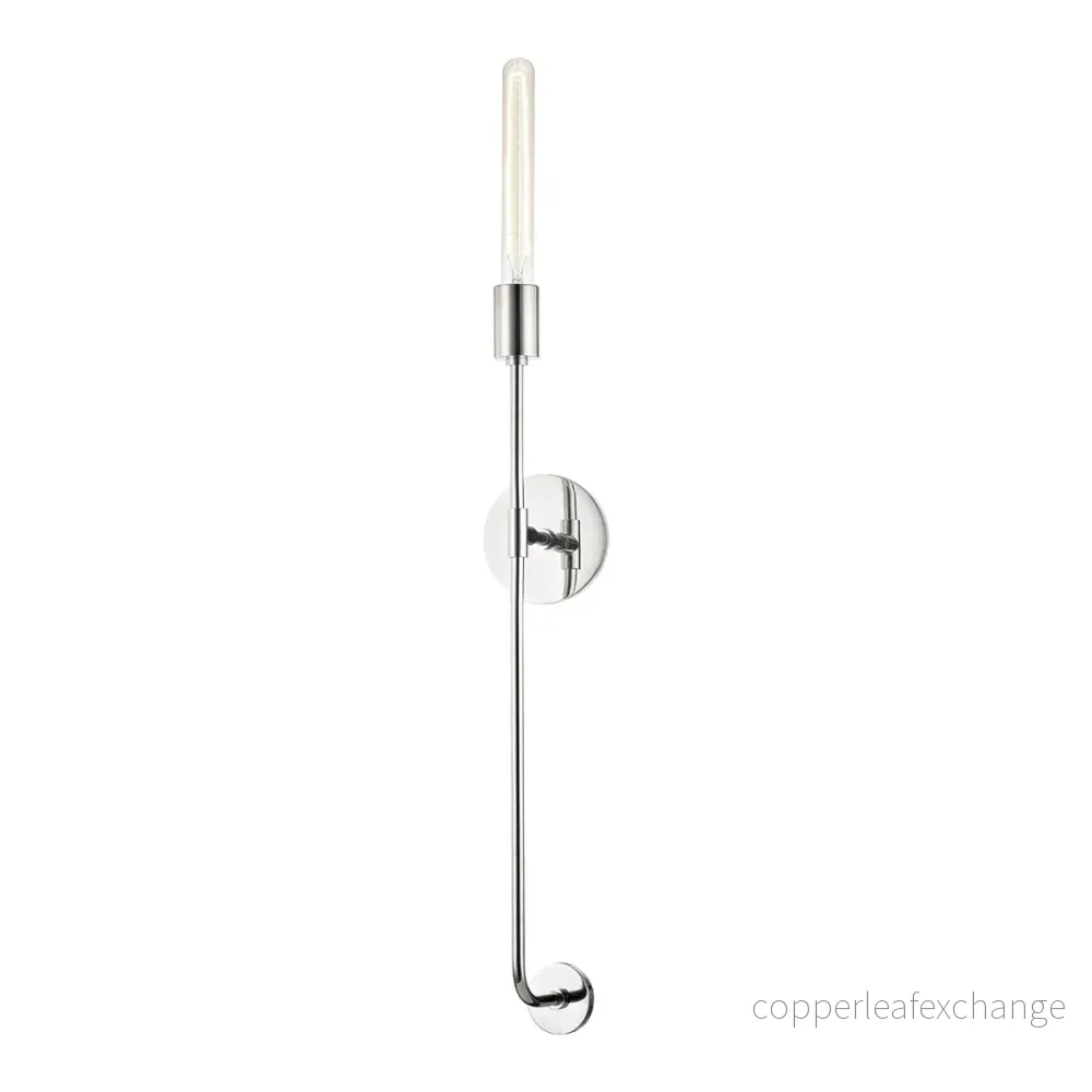 Vägglampa Dylan, Polished Nickel Vägglampa Dylan, Polished Nickel