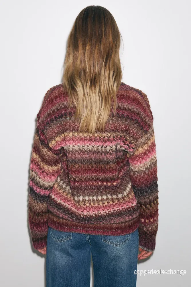Gio knit sweater Rust mix - Bild 2