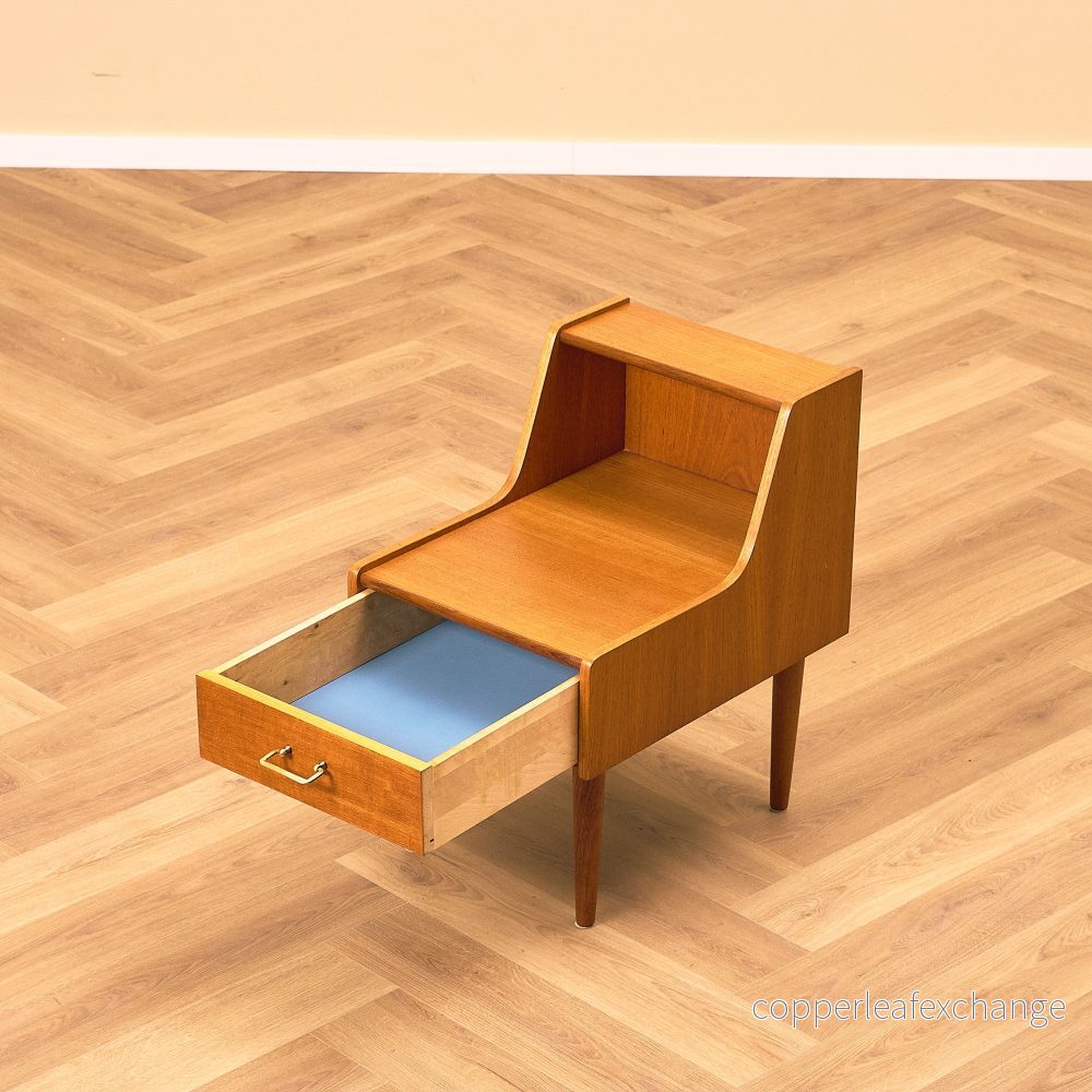 Svenskt sängbord i teak - Bild 3