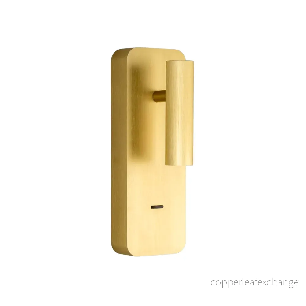 BURNABY - LED Wall Adjustable Reading Light with USB-A Port 22.5cm IP20 - Bild 2