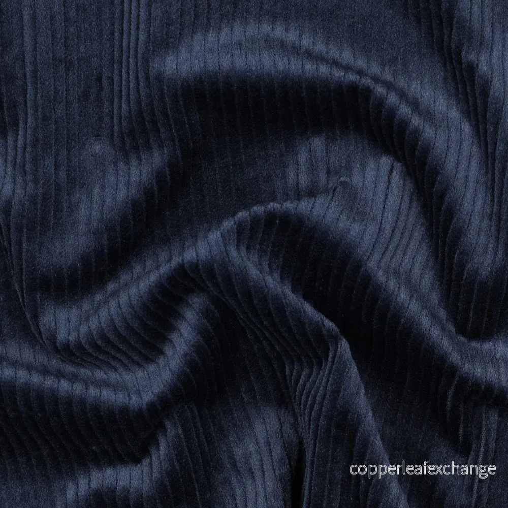 Manchester – Stretch – Washed Corduroy – Navy – 004