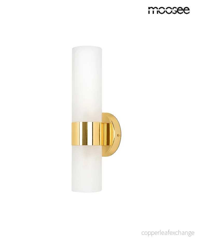 Vägglampa MOOSEE – TUBS, guld Vägglampa MOOSEE – TUBS, guld