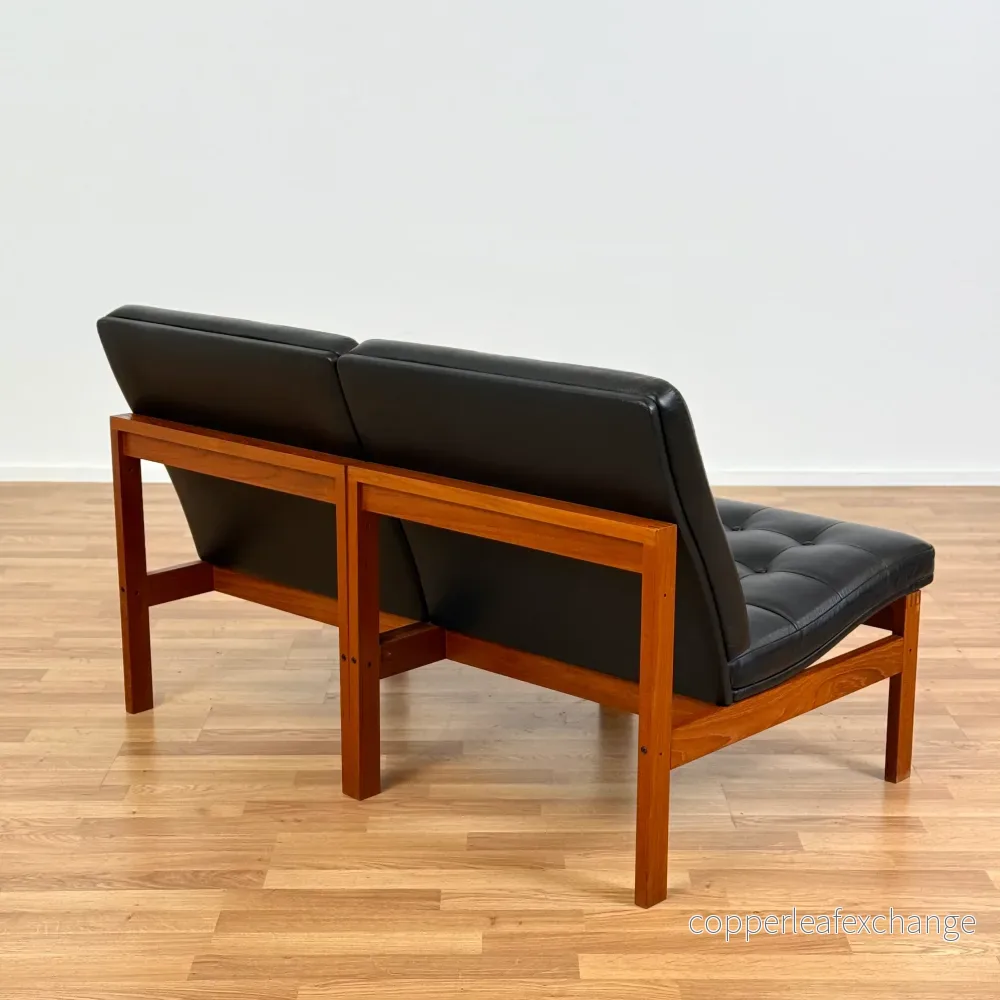 Modulsoffa / fåtölj av Ole Gjerløv-Knudsen & Torben Lind, 1950-tal till 60-tal, Danmark - Bild 3