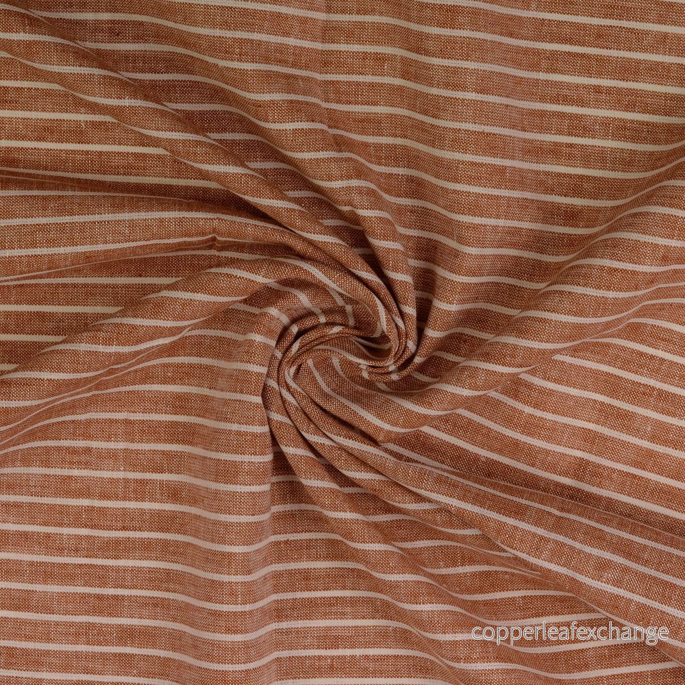 Striped – Linen, Cotton – Brown – 5009 Striped – Linen, Cotton – Brown – 5009