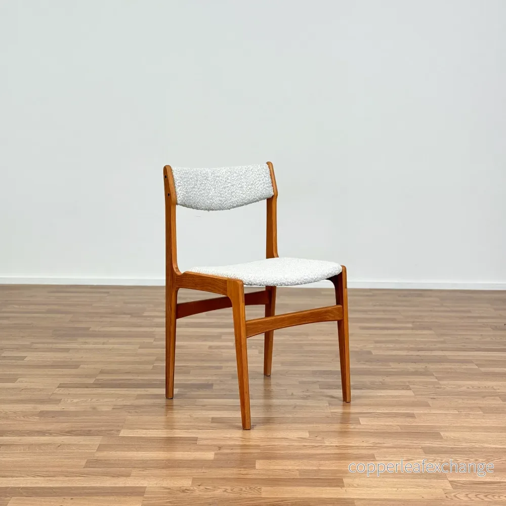 Set om 6 matstolar i ek av Erik Buch, 1950-60-tal, Danmark - Bild 2