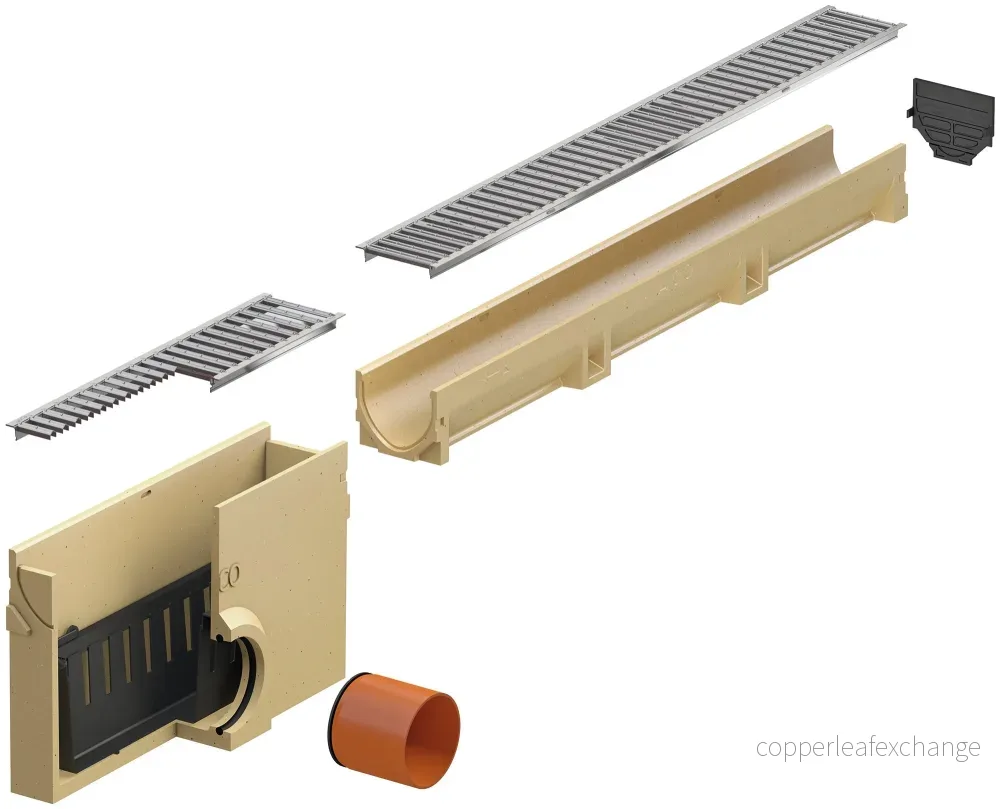 Aco EuroLine Avvattningsränna 1000mm - Bild 2