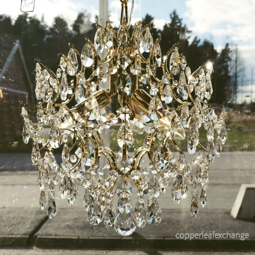KATE BOLL KRISTALL - Guld. D34 - Bild 3