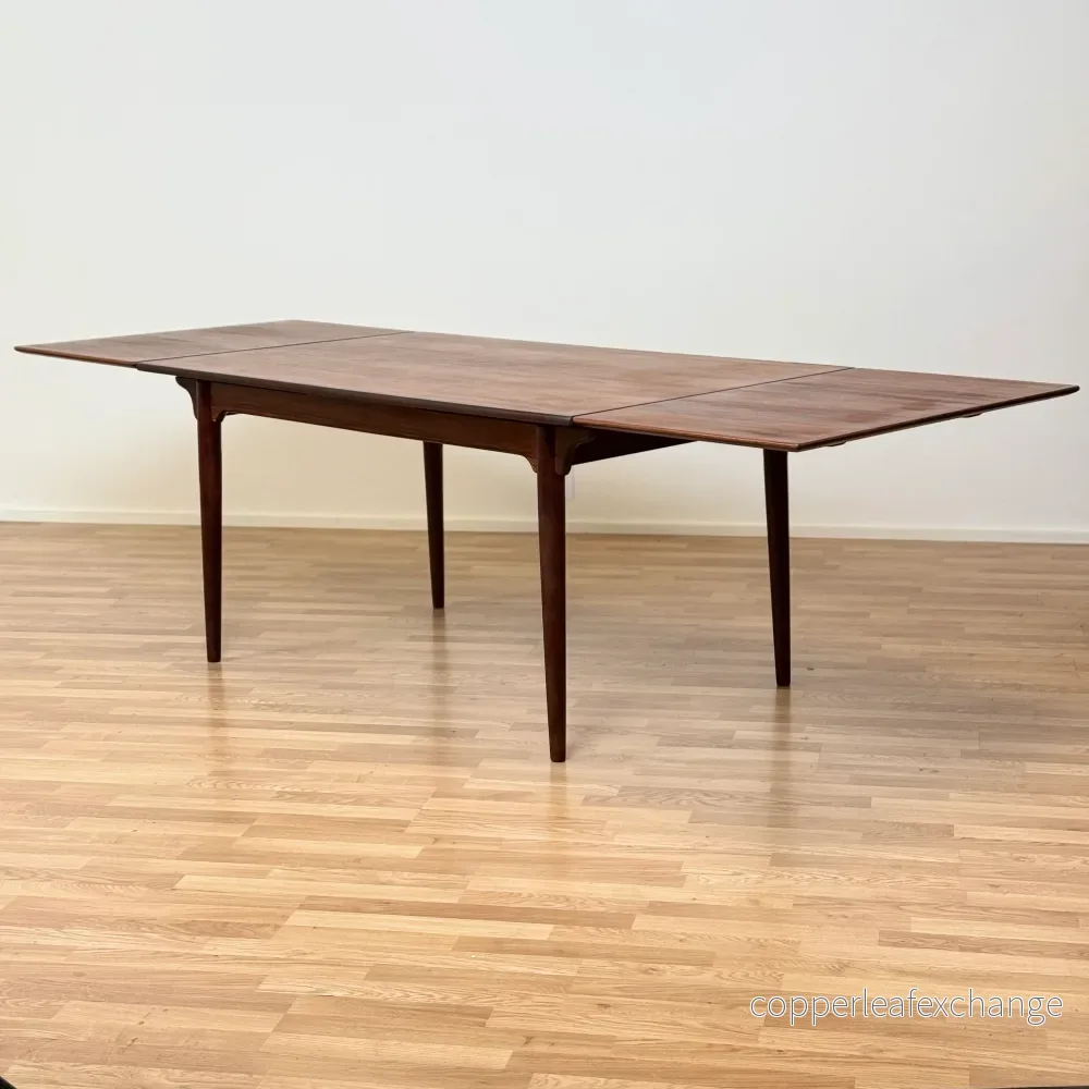 Förlängningsbar matbord №54 i rosenträ av Omann Jun, 1950-60-tal, Danmark - Bild 2