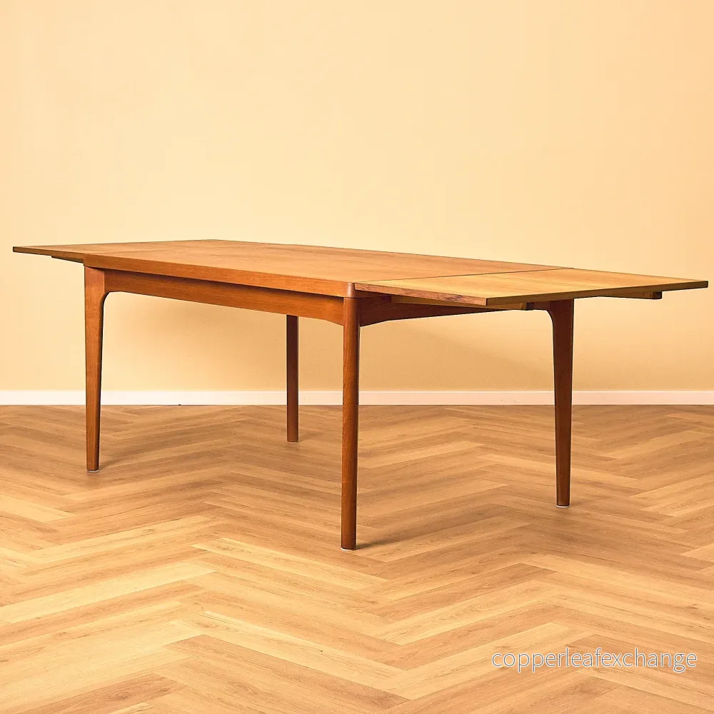 Extendable Teak Dining Table by Vejle Stole og Møbelfabrik - Bild 2