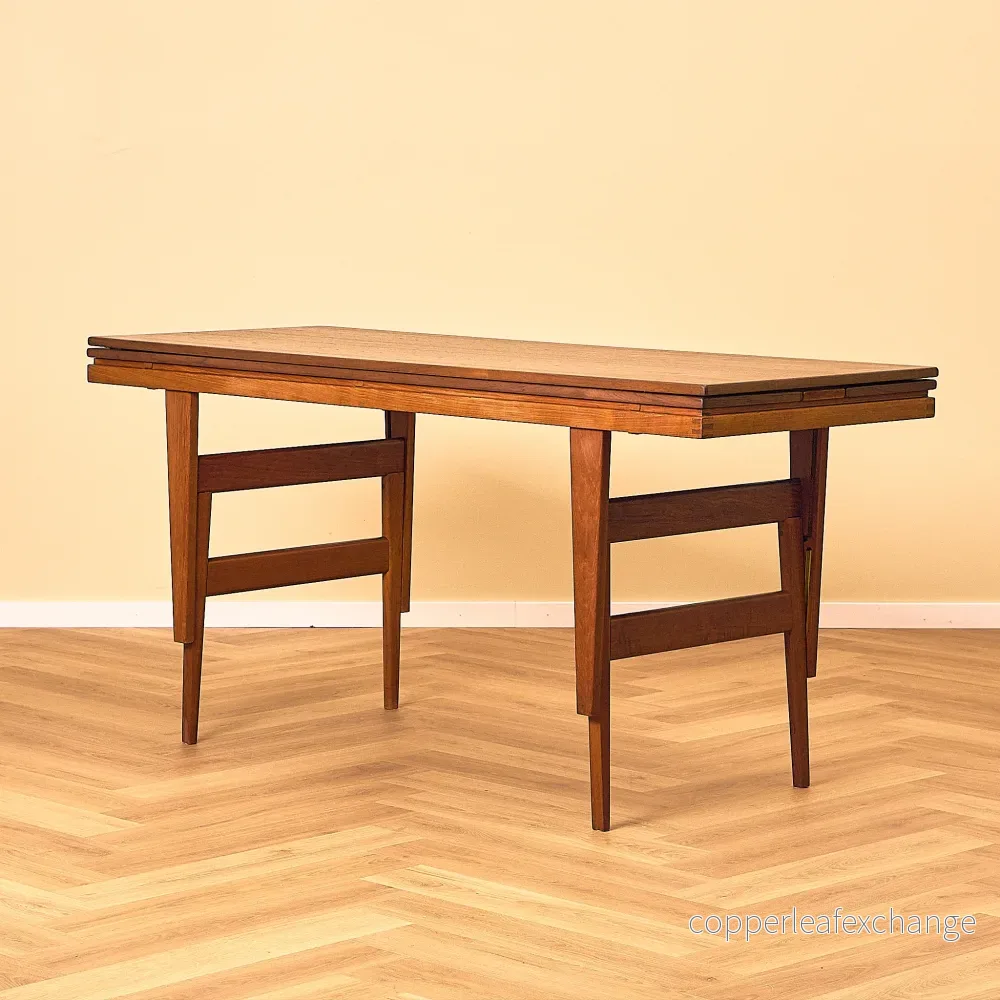 Vintage Teak Coffee / Dining Table by Trioh, Denmark 1960s - Bild 3