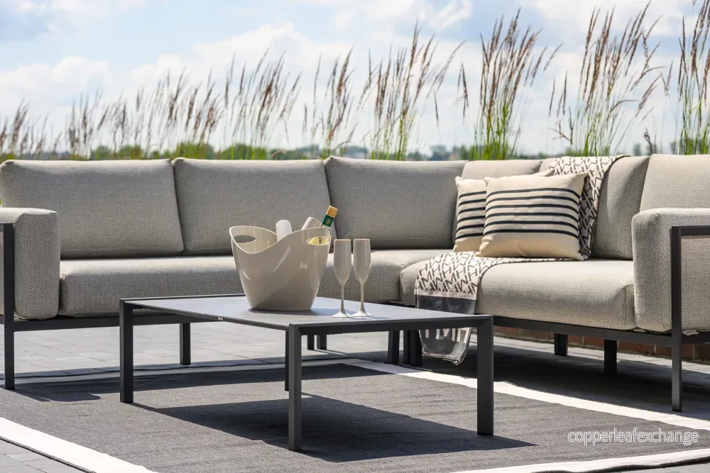 Stolik kawowy ogrodowy Iluma 130x65x35 cm Miloo Home - Bild 2