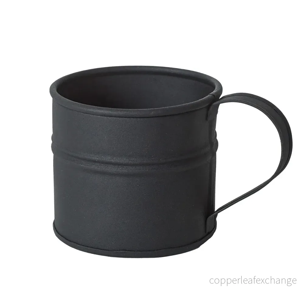 Kruka svart metallmugg - Bild 2