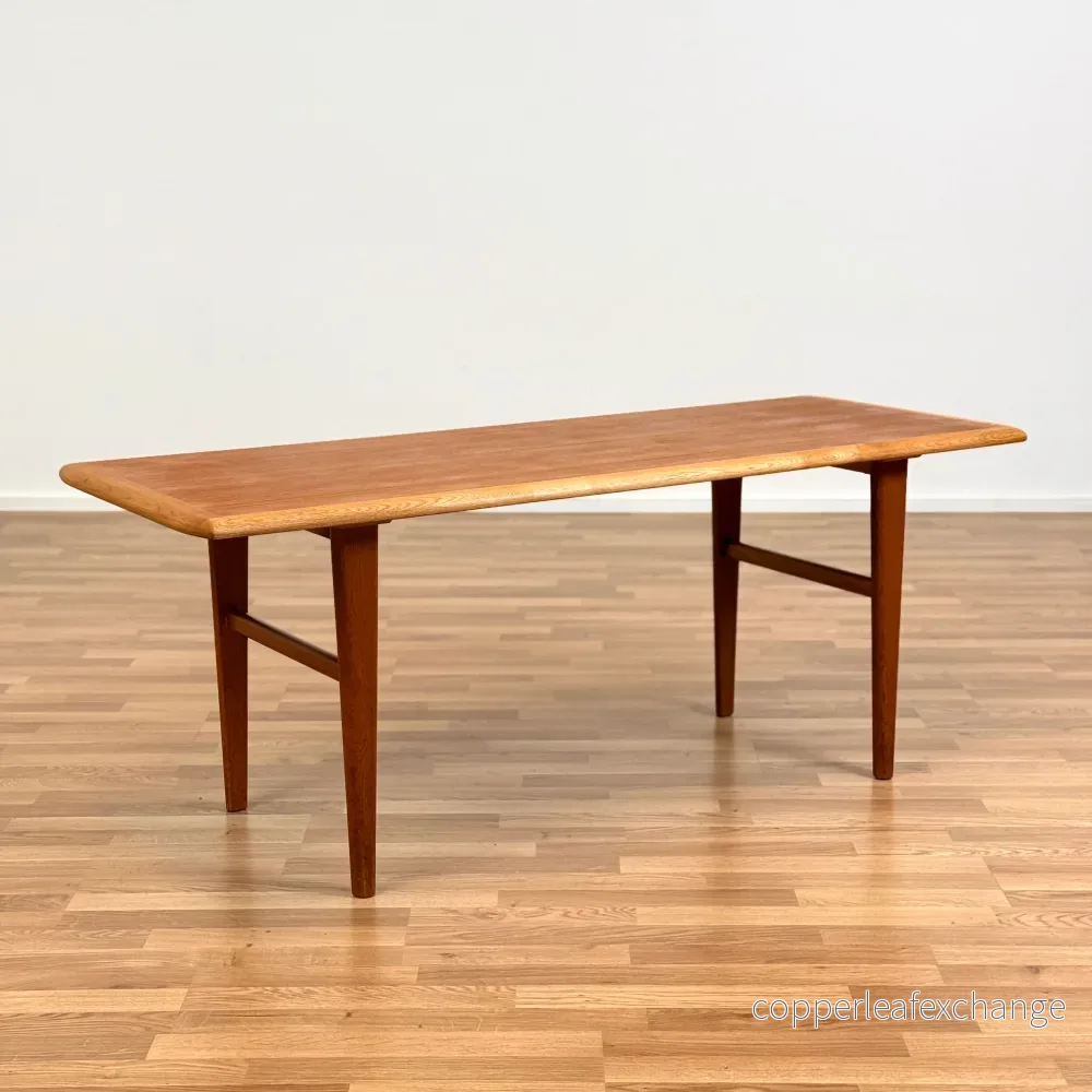 Soffbord i teak och ek, 1950-60-tal, Sverige