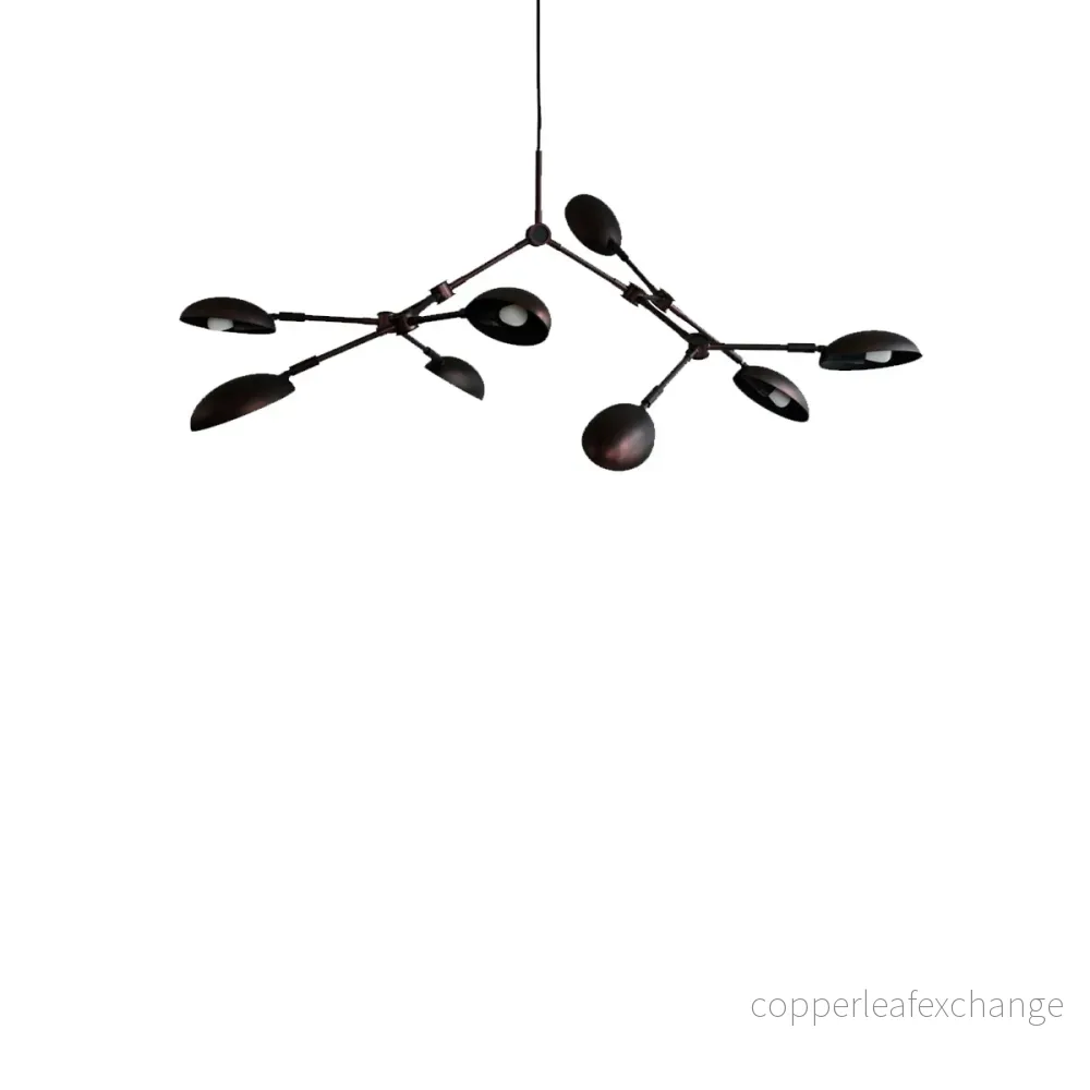 Taklampa Drop Mini, Burned Black