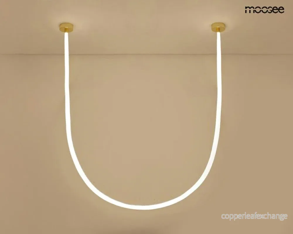 Taklampa MOOSEE - LASSO 1000, guld - Bild 2
