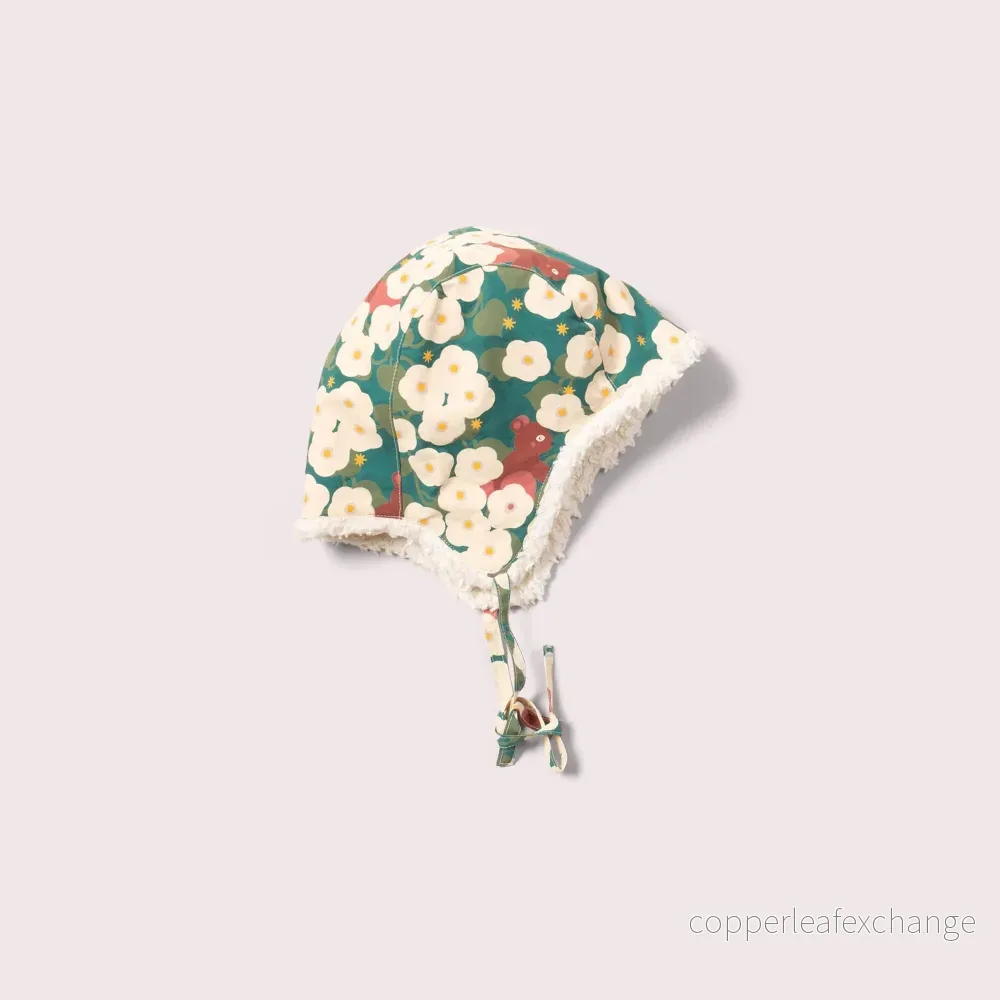 Sherpa-mössa Hedgerow 0–6 mån | Little Green Radicals