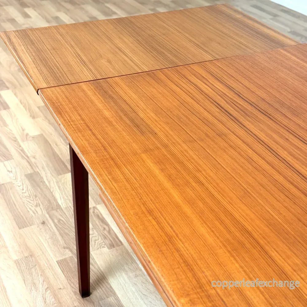 Matbord i teak och ek, 1950-60-tal, Danmark - Bild 3
