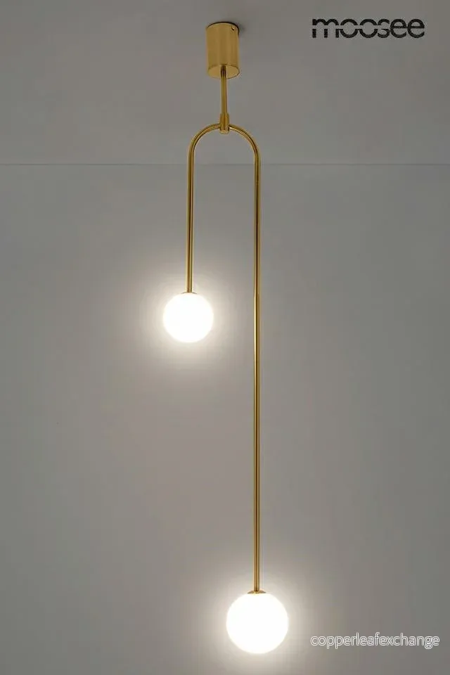 Taklampa MOOSEE - LOW, guld - Bild 2