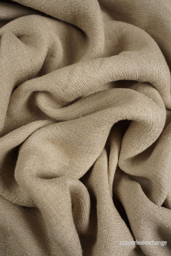 Curtain fabric – Linen – Exclusive – Double width – 300 cm – Greige – color 014