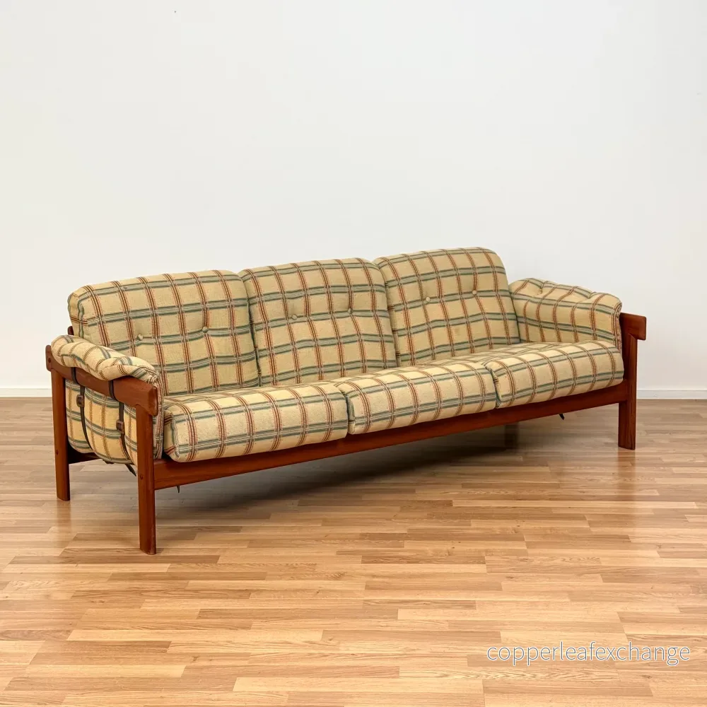 Soffa i massiv teak av Bramin, 1950-60-tal, Danmark