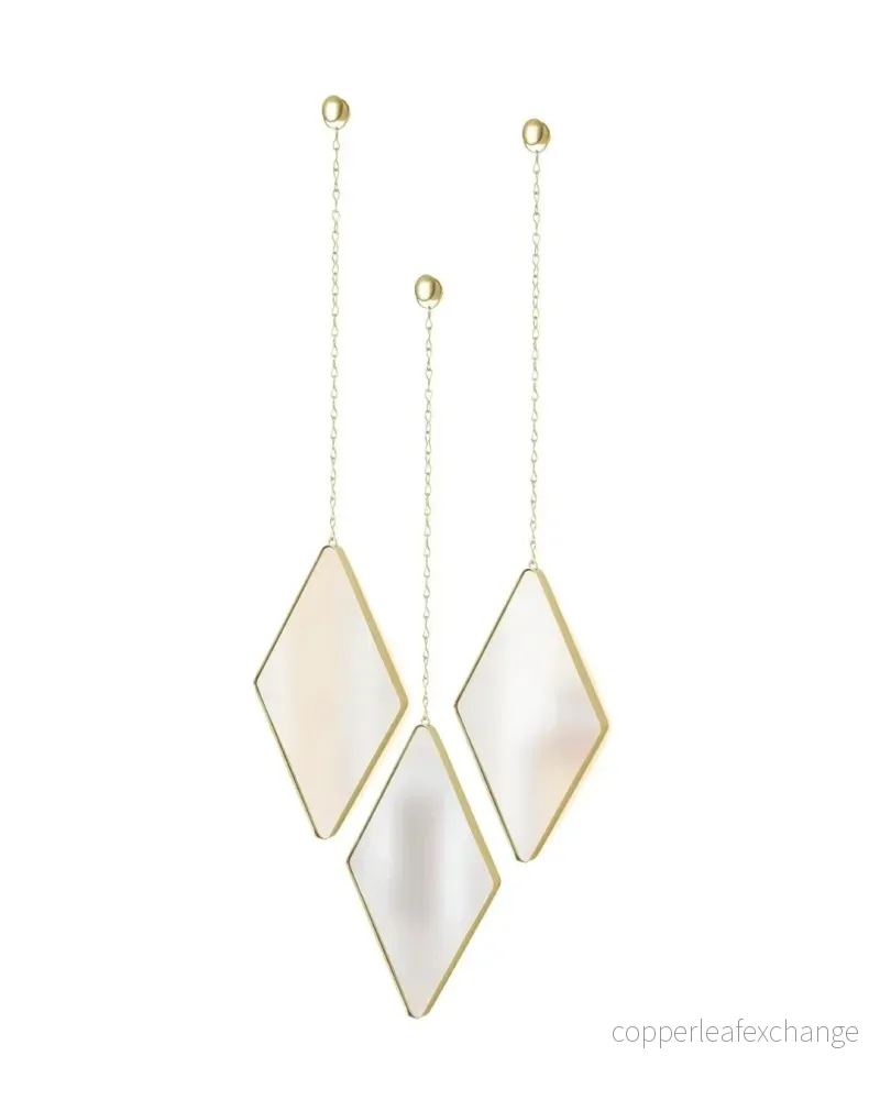 Väggspegel UMBRA – DIMA DIAMOND, guld Väggspegel UMBRA – DIMA DIAMOND, guld