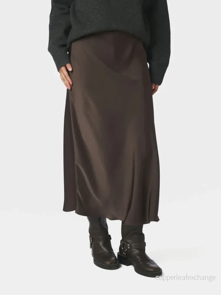 Bovary Skirt Dark Brown Bovary Skirt Dark Brown
