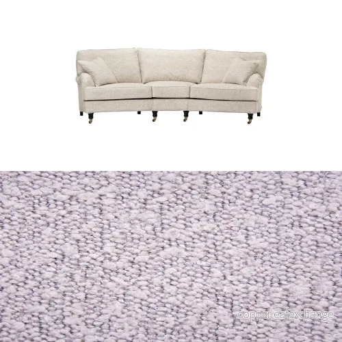 Klädsel till soffa Englesson Howard 3.5-sits svängd Tyg Ascot bouclé