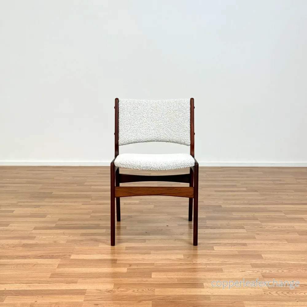 Set med 6 matstolar i massiv teak, av Erik Buch, 1950-60-tal, Danmark - Bild 3