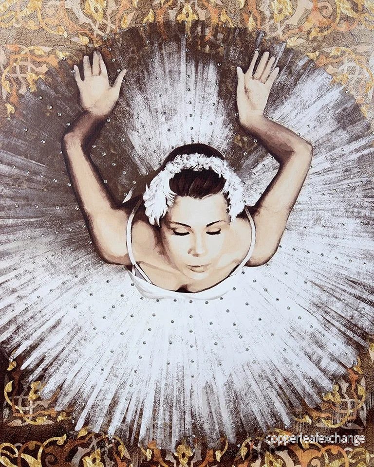 Tavla - BALLERINA 2, 100x120 cm - Bild 3