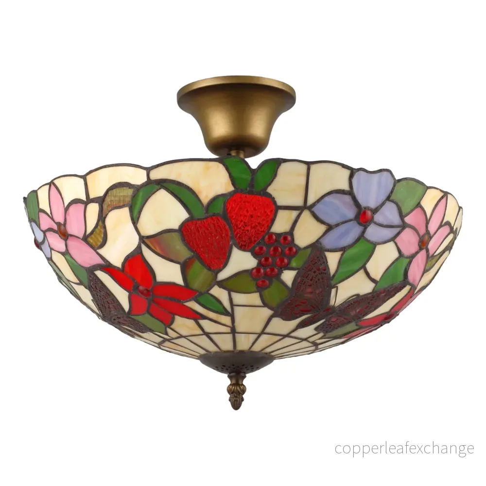 BALI Tiffany Plafond. Diam 40cm BALI Tiffany Plafond. Diam 40cm